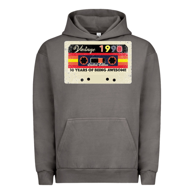 30th Birthday 30 Years 1990 Retro Tape Cassette Urban Hoodie by Bettercallsaul | Teevron