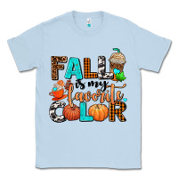 Dusty Blue fall is my favorite color Classic Tee - AdoDesignShop