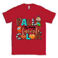 Red fall is my favorite color Classic Tee - AdoDesignShop