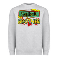 Softball Brother Heavyweight Sweatshirt | Teevron