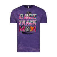 Cloud Purple race track mom Vintage Tee - Zillion Design Studio