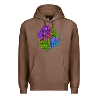 Chestnut halloween leopard patch 2 Premium Hoodie - BundleAndBundleShop