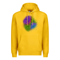 Lemon halloween leopard patch 2 Premium Hoodie - BundleAndBundleShop