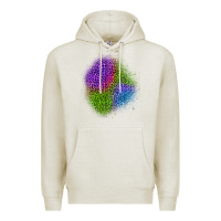 Oatmeal Heather halloween leopard patch 2 Premium Hoodie - BundleAndBundleShop
