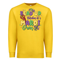 Lemon bead up bitches it's mardi gras Premium Sweatshirt - MaliasSmallBusiness