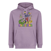 Lavender louisiana mardi gras Heavyweight Hoodie - MaliasSmallBusiness
