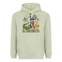 Matcha louisiana mardi gras Heavyweight Hoodie - MaliasSmallBusiness