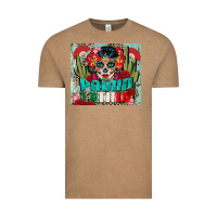 Proud Latina Tumbler 3 Vintage Tee | Teevron