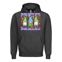 Charcoal Heather easter gnome egg tumbler Zipper Hoodie - Artiststas