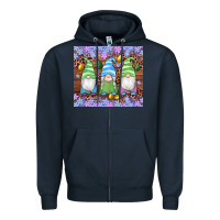 Navy easter gnome egg tumbler Zipper Hoodie - Artiststas