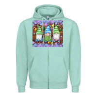 Seafoam easter gnome egg tumbler Zipper Hoodie - Artiststas