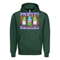 Sports Green easter gnome egg tumbler Zipper Hoodie - Artiststas