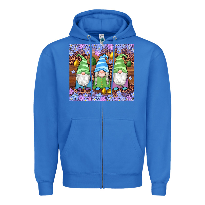 Easter Gnome Egg Tumbler Zipper Hoodie by Artiststas | Teevron