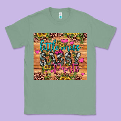 Little Miss Sassy Pants Classic Tee Designed By Jahusdesignshop