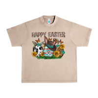 French Oak Western Happy Easter Urban Heavy Tee - Neo Western