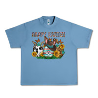 Pebble Blue Western Happy Easter Urban Heavy Tee - Neo Western