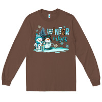 Chestnut winter vibes Long Sleeve Tee - AdoDesignShop