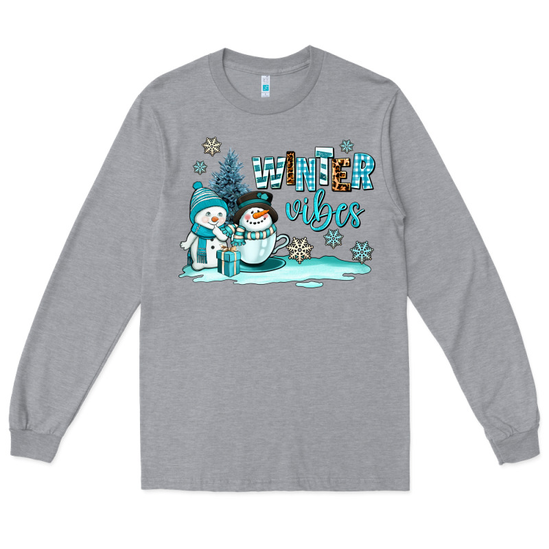 Winter Vibes Long Sleeve Tee by AdoDesignShop | Teevron