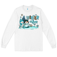 White winter vibes Long Sleeve Tee - AdoDesignShop
