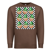 Chestnut boujee checker board leprechaun Premium Sweatshirt - MaliasSmallBusiness