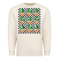 Sandshell boujee checker board leprechaun Premium Sweatshirt - MaliasSmallBusiness