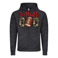 Vintage Black football dad Vintage Hoodie - Zillion Design Studio