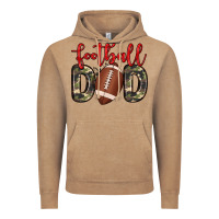 Vintage Coffee football dad Vintage Hoodie - Zillion Design Studio