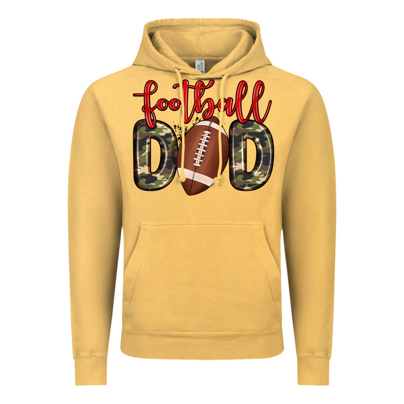 Football Dad Vintage Hoodie by Zillion Design Studio | Teevron
