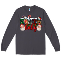 Smoke santa baby with santa and christmas tree cake Long Sleeve Tee - AdoDesignShop