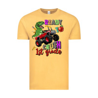 Vintage Mustard ready to crush 1st grade Vintage Tee - Zillion Design Studio