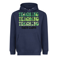 Navy teaching lucky charm Heavyweight Hoodie - MaliasSmallBusiness