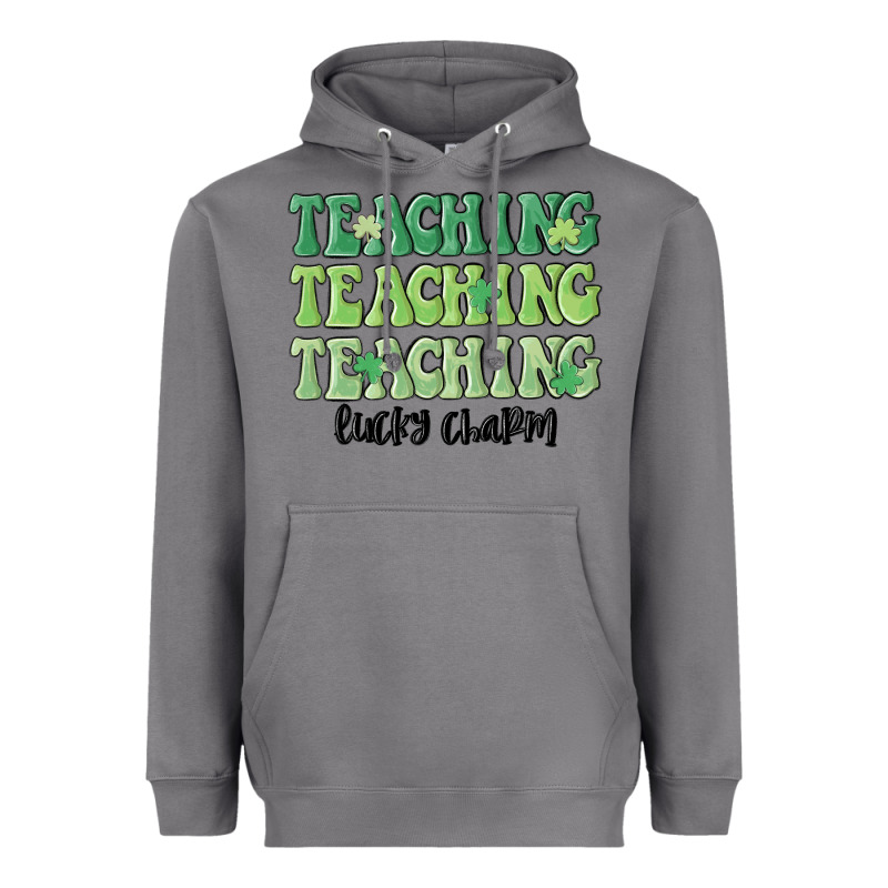 Teaching Lucky Charm Heavyweight Hoodie by MaliasSmallBusiness | Teevron