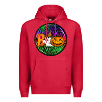 Cardinal halloween round earrings 3 Premium Hoodie - BundleAndBundleShop