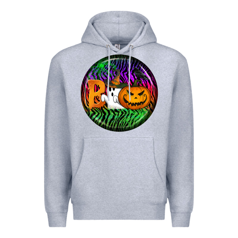 Halloween Round Earrings 3 Premium Hoodie by BundleAndBundleShop | Teevron
