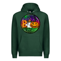 Sports Green halloween round earrings 3 Premium Hoodie - BundleAndBundleShop