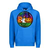 True Royal halloween round earrings 3 Premium Hoodie - BundleAndBundleShop