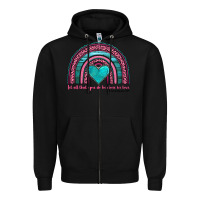 Valentine's Day Rainbow Let All That You Do Be Done In Love 1 Corinthi Zipper Hoodie | Teevron