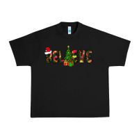 Black believe christmas Urban Heavy Tee - CowhideDigitalArt