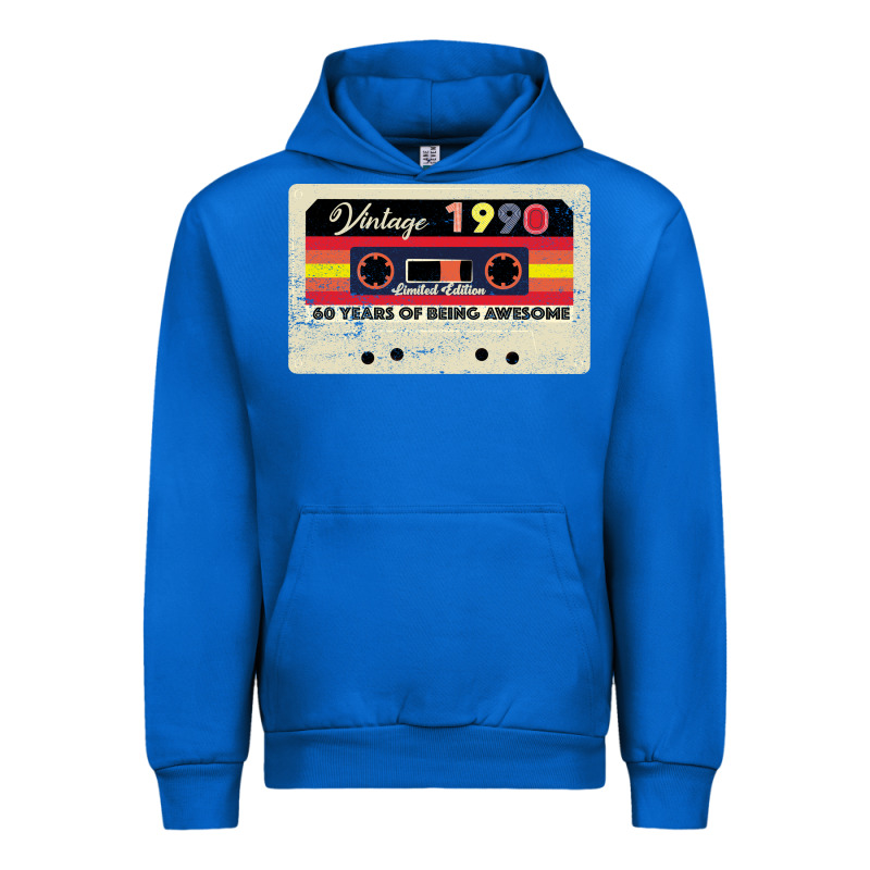 Vintage 1990 60th Birthday Cassette 30 Years Old 60 Years Urban Hoodie by Bettercallsaul | Teevron