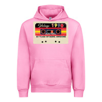 Fuchsia Pink vintage 1990 60th birthday cassette 30 years old 60 years Urban Hoodie - Bettercallsaul