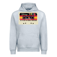 Heather Grey vintage 1990 60th birthday cassette 30 years old 60 years Urban Hoodie - Bettercallsaul