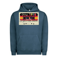 Pigment Midnight Navy vintage 1990 60th birthday cassette 30 years old 60 years Urban Hoodie - Bettercallsaul