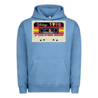 Pigment Pebble Blue vintage 1990 60th birthday cassette 30 years old 60 years Urban Hoodie - Bettercallsaul