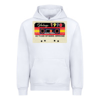 White vintage 1990 60th birthday cassette 30 years old 60 years Urban Hoodie - Bettercallsaul