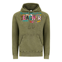 Vintage Olive my favorite people call me teacher Vintage Hoodie - texasbilliewilder