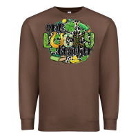 Chestnut one lucky teacher Premium Sweatshirt - MaliasSmallBusiness