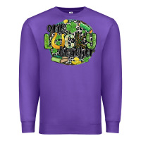 Purple one lucky teacher Premium Sweatshirt - MaliasSmallBusiness