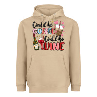 Mushroom could be coffee could be wine Heavyweight Hoodie - MaliasSmallBusiness