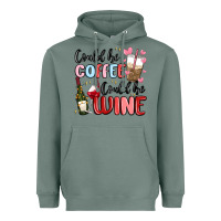 Sage could be coffee could be wine Heavyweight Hoodie - MaliasSmallBusiness