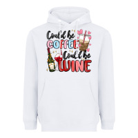 White could be coffee could be wine Heavyweight Hoodie - MaliasSmallBusiness